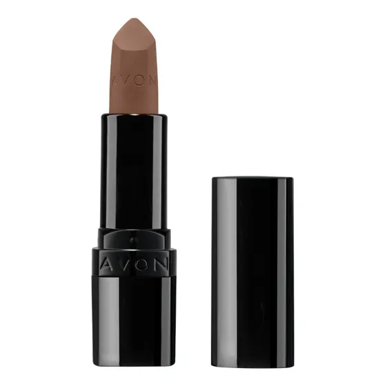Lápiz Labial 100% Ultra Matte Avon - Tono A Elección Color Coffee Date