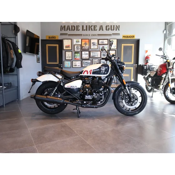 Royal Enfield Shotgun 650 -stencil White- Nuevo Lanzamiento 