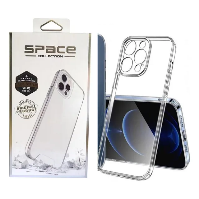 Forro Space Transparente iPhone 14 Pro Max