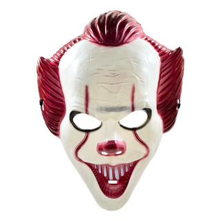 Máscara It Palhaço Assassino Terror Pennywis Halloween Máscara It Palhaço Assassino Terror Pennywis Halloween