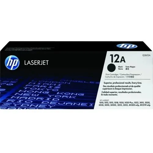 Tóner Hp 12a Negro , 2000 Páginas Q2612a