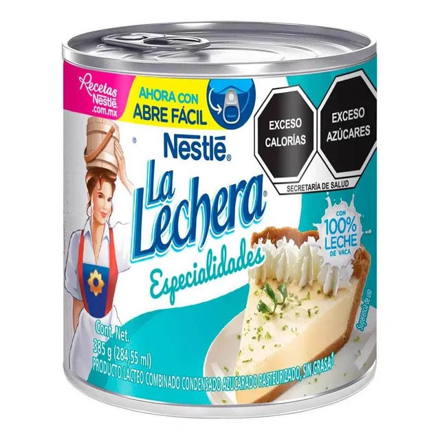 Leche Condensada Nestlé La Lechera Sin Grasa 397g