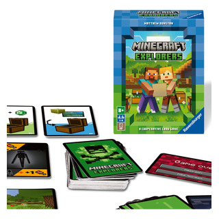 Juego De Cartas Ravensburger Minecraft Explorers 21580 Age 8 Juego De Cartas Ravensburger Minecraft Explorers 21580 Age 8