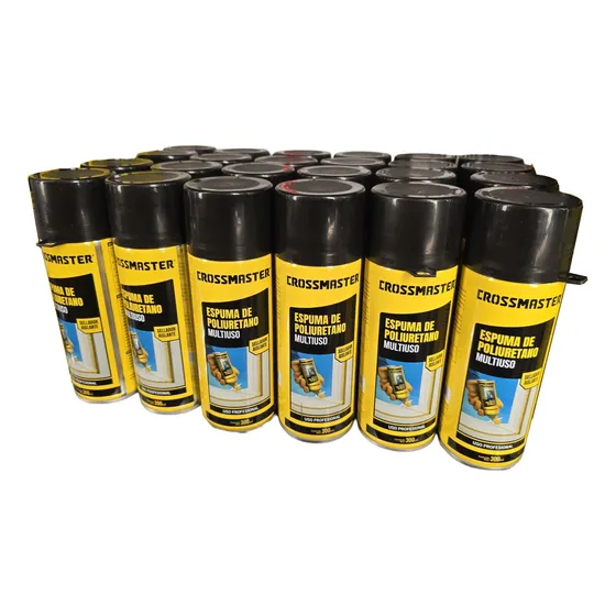 12 Selladores Aislante Espum Poliuretano 300ml Crossmaster