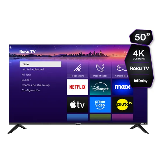 Smart Tv Noblex Roku 50 Pulgadas Led 4k Uhd Hdr
