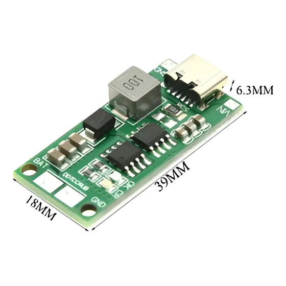 Modulo Cargador De Batería De Litio 3s 1a 12v Tipo C