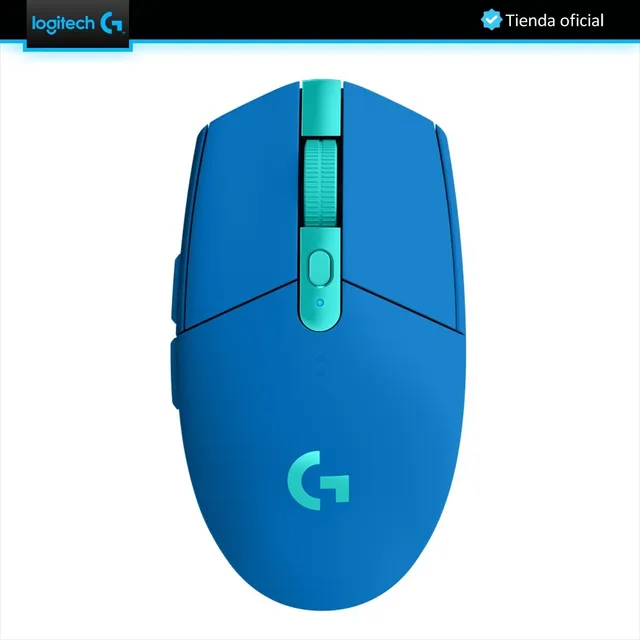 Logitech G305, Mouse Gamer Inalámbrico / 12000dpi - Azul Color Blue