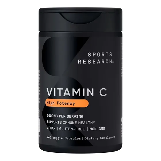 Suplemento Vitamina C 1000 Mg 240 Capsulas Sports Research