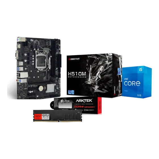 Combo 11ma Gen H510m/ Core I5 11400/ 16gb. Somos Tienda