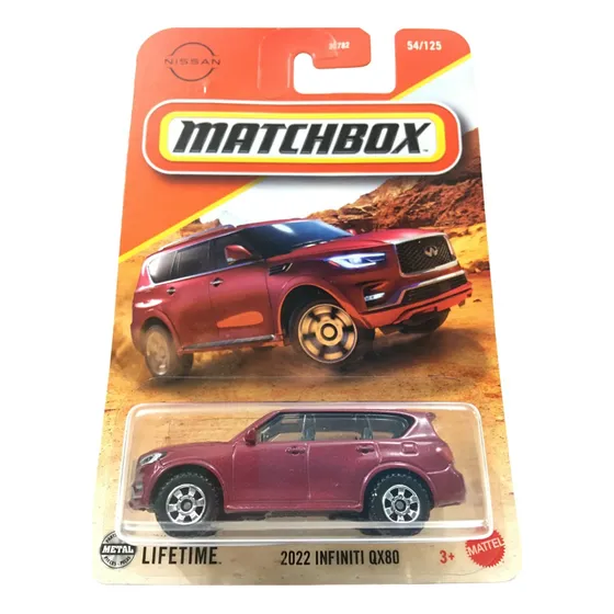 Matchbox 2022 Camioneta Infiniti Qx80 1/64 Hw Nuevo Original