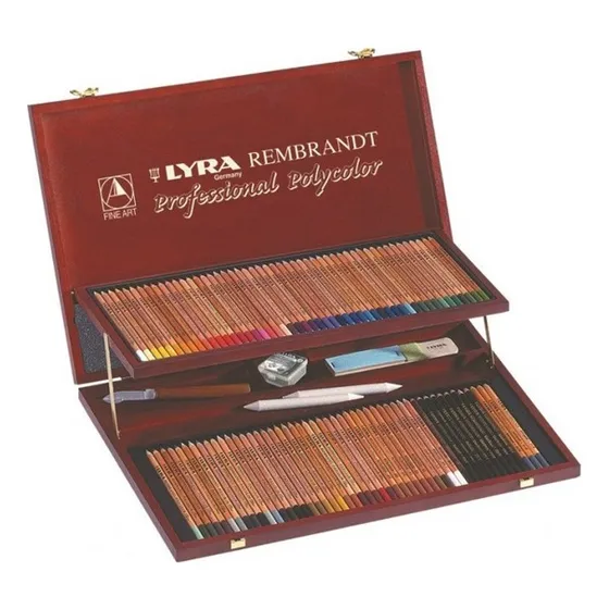 Lapices Lyra Rembrandt Polycolor Caja Premium 105 Elementos
