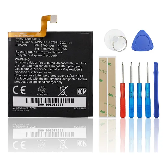 Bateria Repuesto Para Cat S60 Caterpillar Kit Herramienta