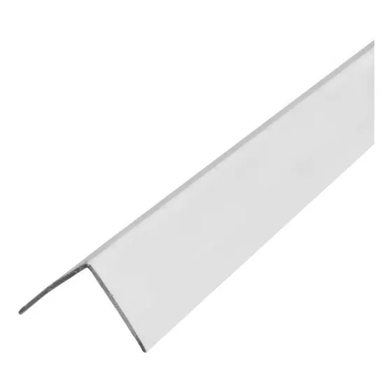 Angulo Tapacanto Piso Pared Borde Pvc Blanco Deco 18x18 2.8m