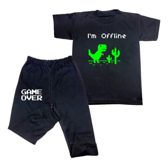 Pijama Dino On Line Brilla