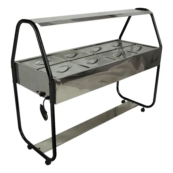 Buffet Carro Self Service Termico 8 Cubas Quente 220v