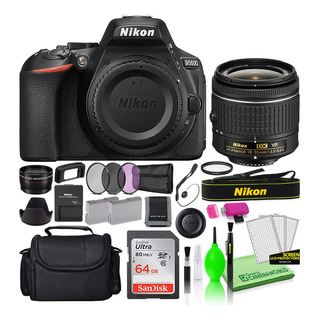 Cámara Nikon D5600 24.2 Mp Con Kit Y Accesorios Cámara Nikon D5600 24.2 Mp Con Kit Y Accesorios