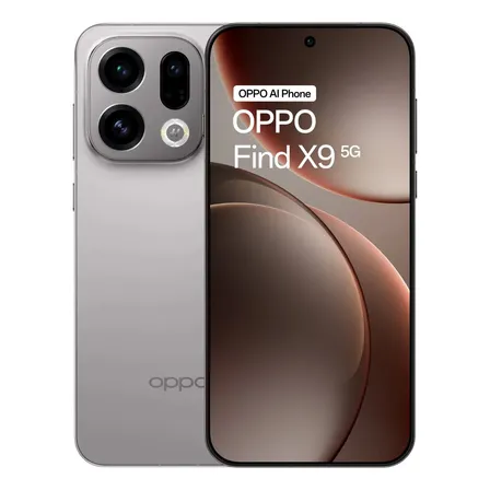 Celular Oppo Find X9 5G 16+512Gb Dual Sim, Gris Titanio,