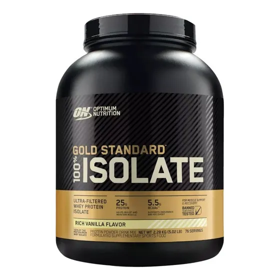 Gold Standard Isolate 5 Lb Proteína Limpia + Envío Gratis