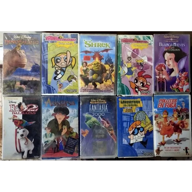 Colección De Peliculas En Formato Vhs (usadas)
