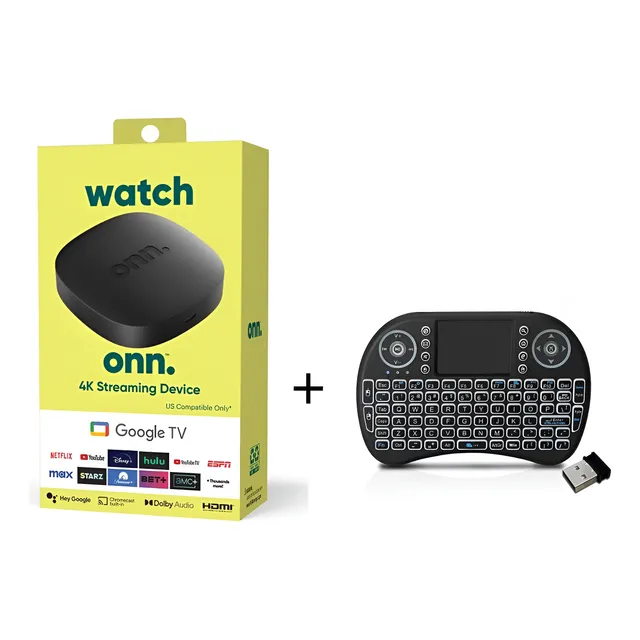 Decodificador Smart Google Tv Box 4k Watch Onn Streaming 5g