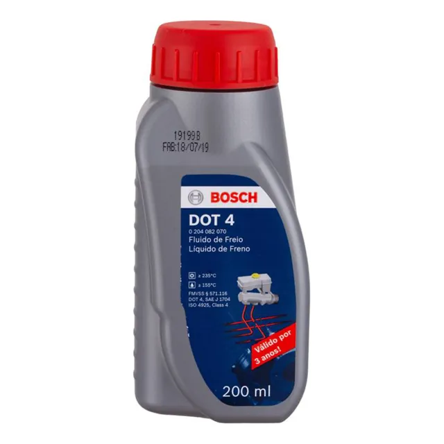 Líquido De Frenos Dot4 200ml Bosch