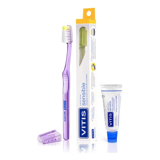 Cepillo de dientes Vitis Cepillo dental sensible suave