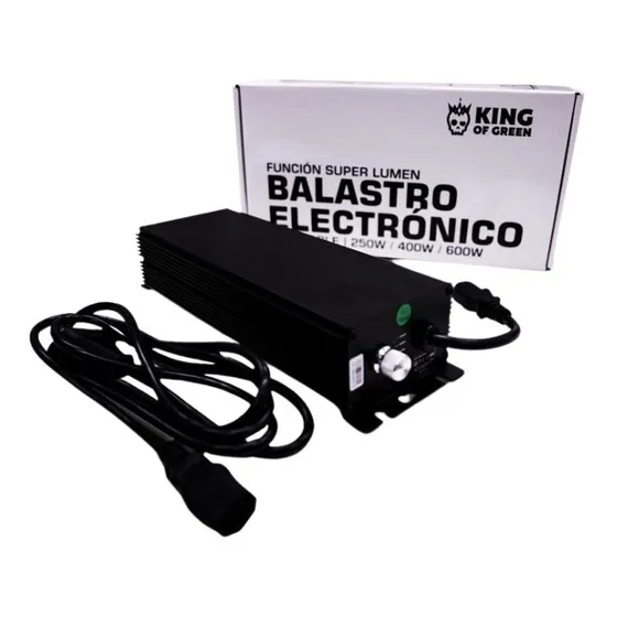 Balastro Electronico Regulable 600w - King Of Green