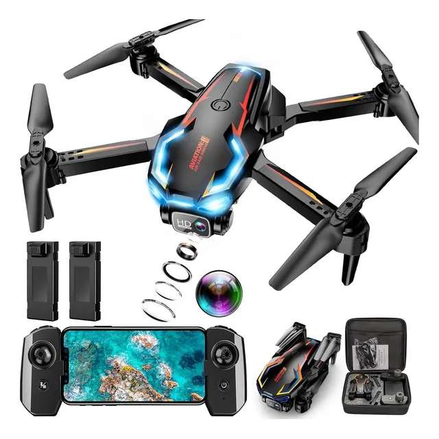 Dron Con Cámara Hd Fpv Drones Despegue Y Aterrizaje