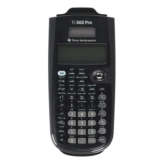 Calculadora Científica Texas Instruments Ti-36x Pro, Pantall