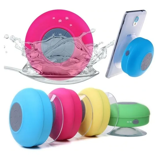 Parlante Bluetooth De Ducha Baño Con Ventosa P/ Ios Android