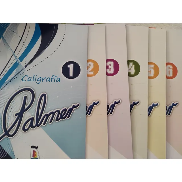 Caligrafía Palmer - 1 Al 6 + Juego De Lápices + Tajador