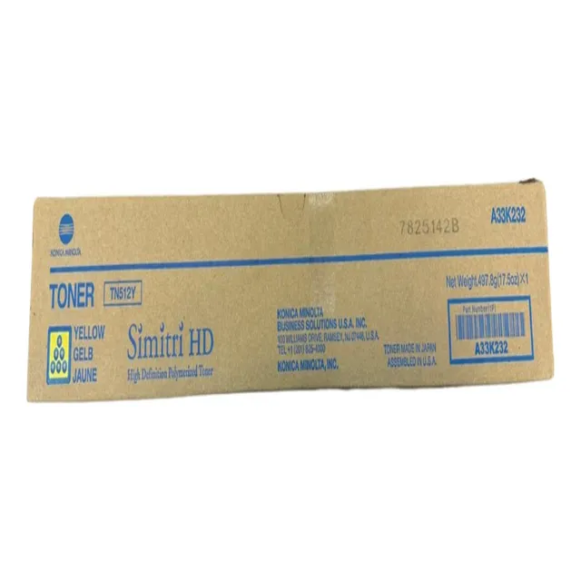 Toner Konica Minolta Tn512 Yellow Original C454