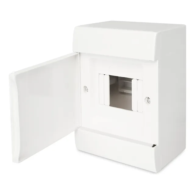 Caja Tablero Para Termica 4 Mod Sobreponer Con Puerta Genrod