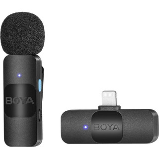 Microfone Sem Fio Boya By-v1 Dispositivos Ios 2.4ghz Microfone Sem Fio Boya By-v1 Dispositivos Ios 2.4ghz