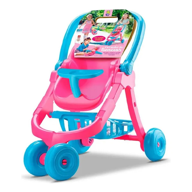 Carrinho Cadeirinha E Bebê Conforto De Bonecas