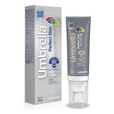 Protector Solar Umbrella Perfect Skin Tono Claco Fps50+ 50gr