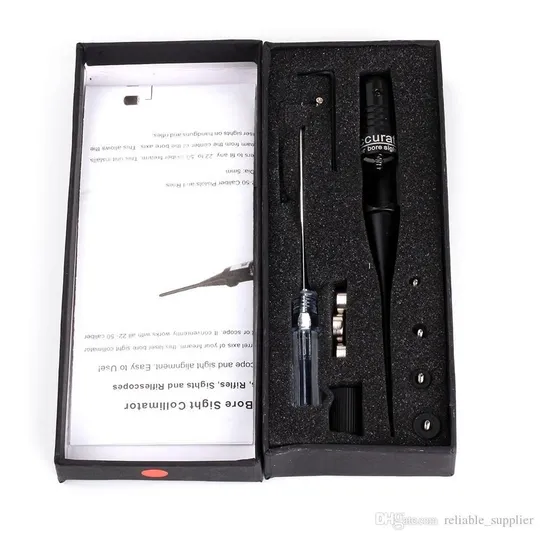 Colimador Laser Set Colimador Rifle Caza Calibrador Laser