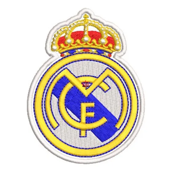 10 Patch Bordado Termocolante-real Madrid