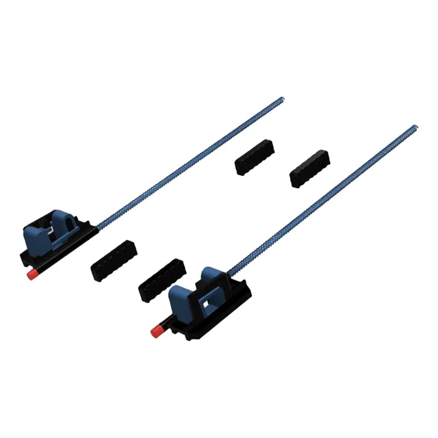 Punteras Lingas, Correderas +patines P/ Techo Peugeot 206/7