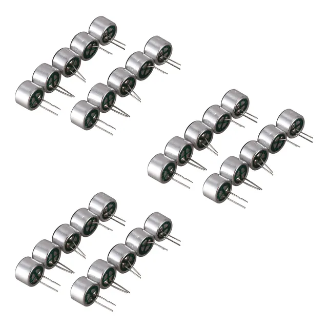 Condensador De Electreto Con Cápsula De Micrófono De 2 Pines