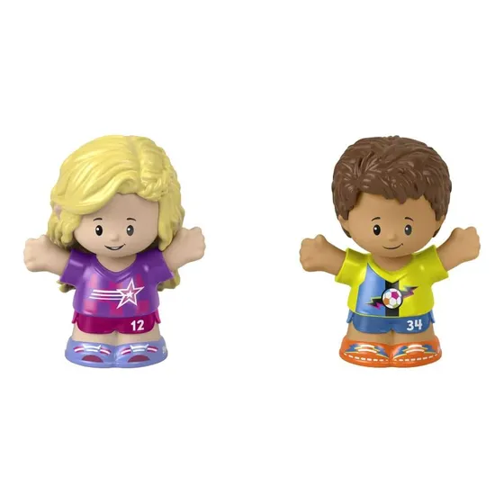 Set De Figuras Fisher-price Little People Soccer Sports, Paq