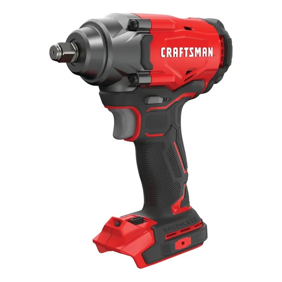 Llave De Impacto Inalámbrica De 1/2'' 20v Craftsman Cmcf920b