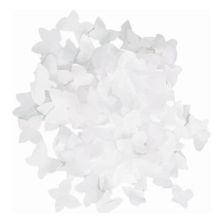 Confeti De Mariposa Blanco Mariposas De Papel Paq. 1 Kg Confeti De Mariposa Blanco Mariposas De Papel Paq. 1 Kg