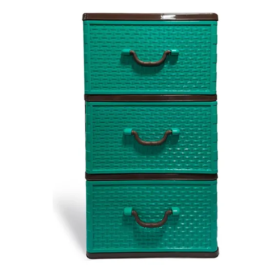 Gavetero Plastico 3 Niveles Duraplas Gama De Colores