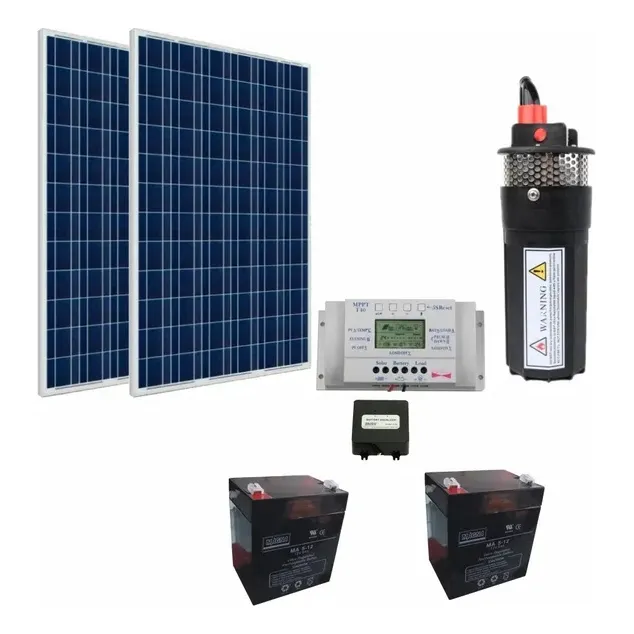 Electrobomba Solar Altura 70 Metros 212 Litros Cada Hora