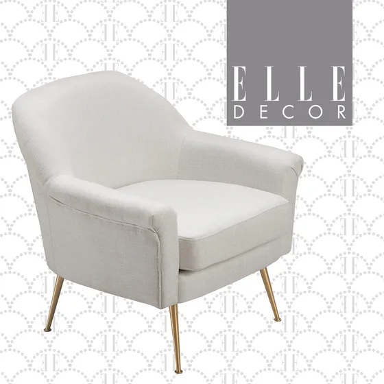 Silla Acento Color Marfil