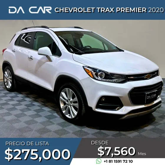 Chevrolet Trax 2020 1.8 Premier Piel At