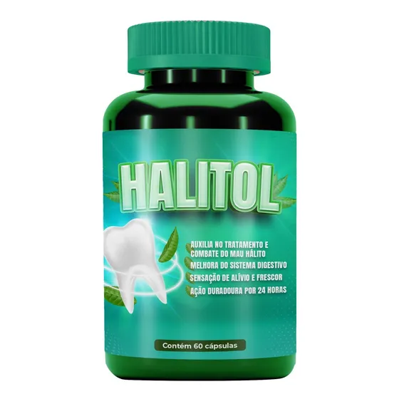 1 Halitol = Melhora Fim Do Mau Hálito Bom Rápido Eficaz