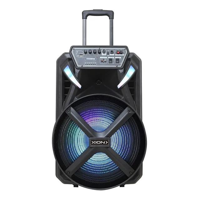 Parlantes Activos Profesional Xion Sd 115bat Fama Color Negro