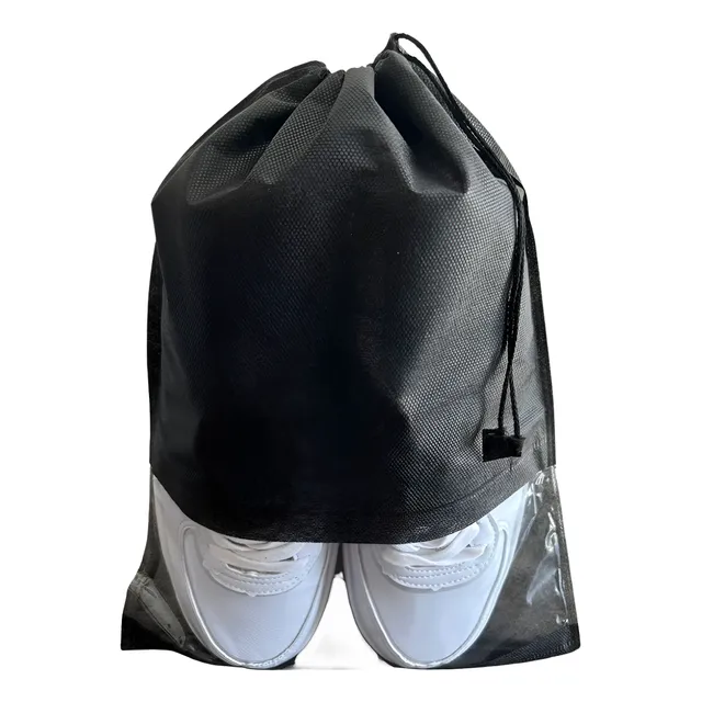 Kit 100 Saco Tnt Calçados Sapato 26x36 Cm Com Visor